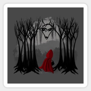 Red Riding Hood Sticker